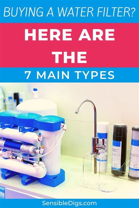 Water filter guide the 7 main types – Artofit