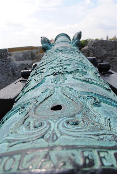 Cannon in St. Augustine | Castillo de san marcos, Favorite city, St ...