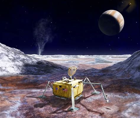 NASA reveals plan for Europa surface lander in 2031