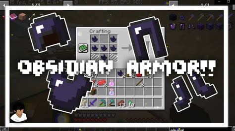 OBTAINED OBSIDIAN ARMOR! [Minecraft Java] - YouTube