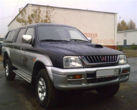 1998 Mitsubishi L200 specs, Engine size 2500cm3, Fuel type Diesel, Drive wheels 4WD ...