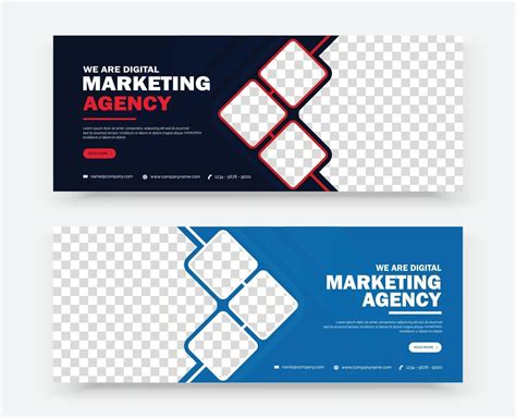 business marketing banner design template 1984799 Vector Art at Vecteezy