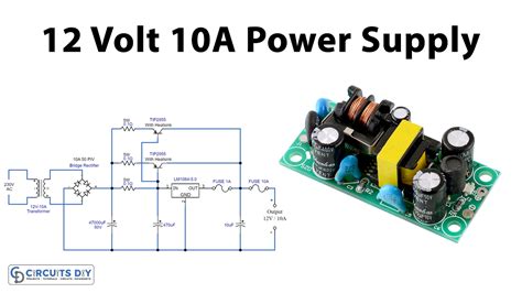 12 Volt 30 Amp Power Supply Circuit Diagram - Circuit Diagram