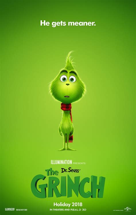 The Grinch (2018) Poster - Christmas Movies Photo (42996861) - Fanpop