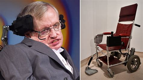 Stephen Hawking's wheelchair sells for $539,949 at auction