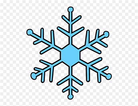 How To Draw Snowflake - Easy Snowflake Drawing, HD Png Download - vhv