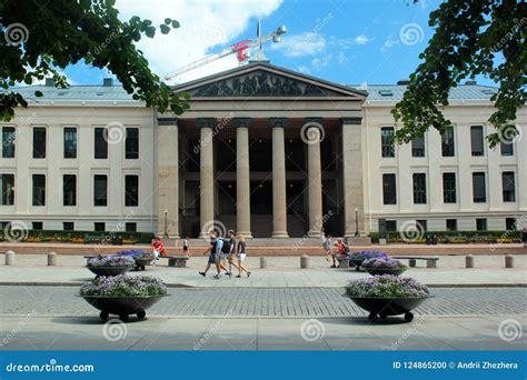 Central Campus of the University of Oslo, Norway Editorial Image - Image of front, outdoors ...