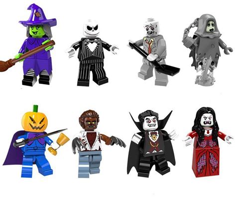 Halloween Set Minifigures Lego Compatible Halloween gift