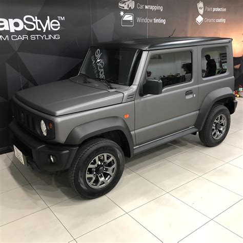 Suzuki Jimny - Grey Matt wrap | WrapStyle