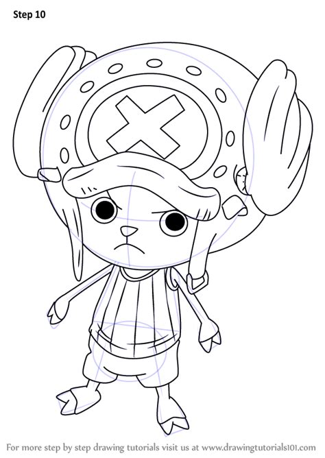 Learn How to Draw Tony Tony Chopper from One Piece (One Piece) Step by Step : Drawing Tuto ...