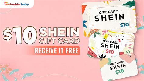 Free $10 Shein gift card | GetFreebiesToday.com