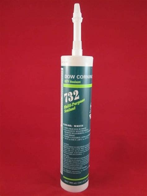 Dow Corning RTV732 Multi-purpose silicone sealant 300ml cartridge ...