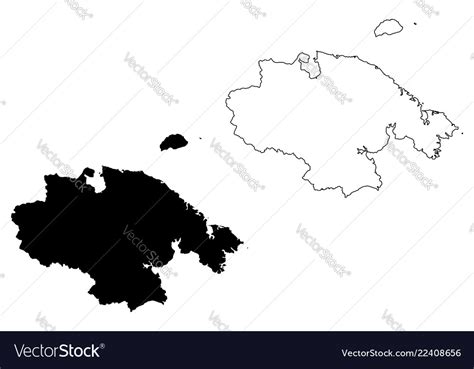 Chukotka autonomous okrug map Royalty Free Vector Image