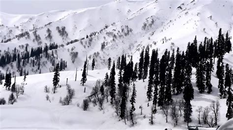 Gulmarg , Kashmir in March - YouTube