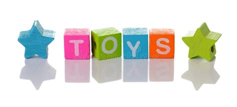 Word Toys with Colorful Cubes Stock Image - Image of spell, english ...