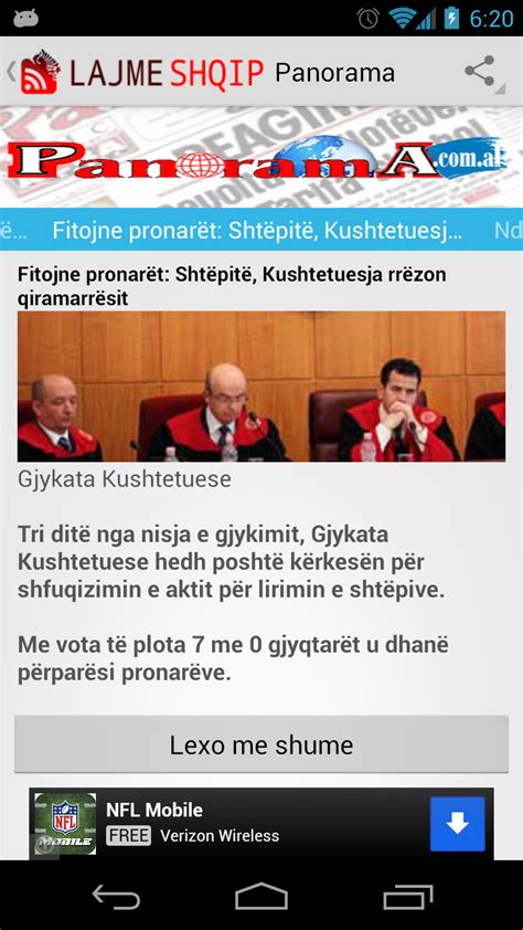 Lajme Shqip Live - Albanian News: Amazon.co.uk: Appstore for Android