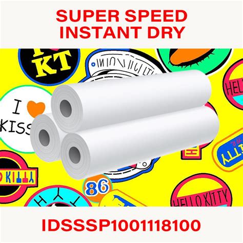 Dye Sublimation Printer Paper – 100gsm Super Speed Sublimation Transfer Paper 1118mm × 100M ...