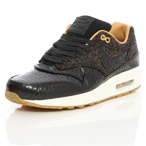 Nike Air Max 1 FB Woven - Leopard Black | NikeAirMax1.com