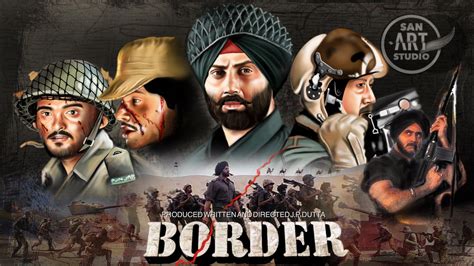 Buy Border Movie Painting Online in India - Etsy