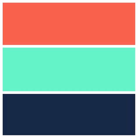 Teal, navy, and coral color scheme | Coral color schemes, Green baby ...