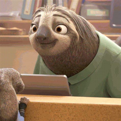 Disney | Sloths funny, Zootopia sloth, Disney gif