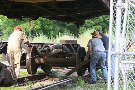 Train car arrives at Craggy Mountain Line – Craggy Mountain Line