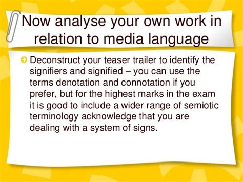 Media language lesson 2013