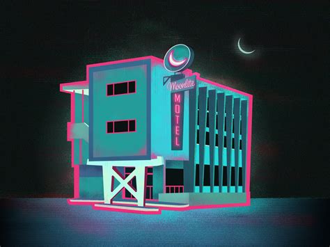 Roadside Motel by Lynn Craig on Dribbble