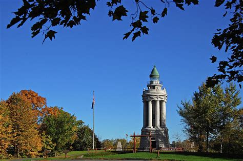 Champlain Memorial Lighthouse Photograph by Ben Prepelka - Fine Art America