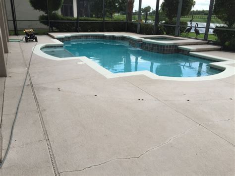 Pool deck repaint | Decorative Concrete Experts