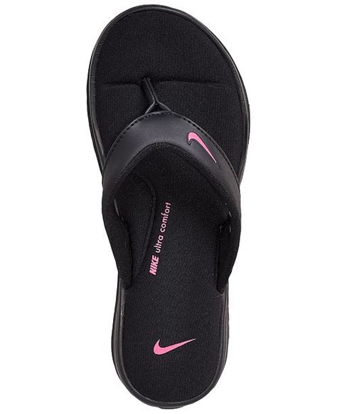 Nike Women's Ultra Comfort 3 Thong Flip Flop Sandals from Finish Line ...