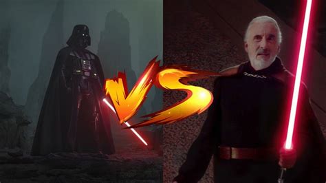 Darth Vader vs. Count Dooku: Which Sith Would Win a Fight?