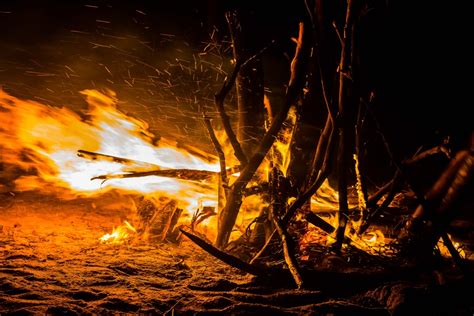 Free Images : beach, blur, night, fire, darkness, campfire, bonfire, atmosphere of earth ...