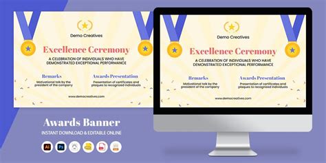 Awards Banner in Illustrator, EPS, PNG, JPG, SVG, PSD - Download ...