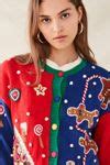 Vintage Christmas Cardigan | Urban Outfitters