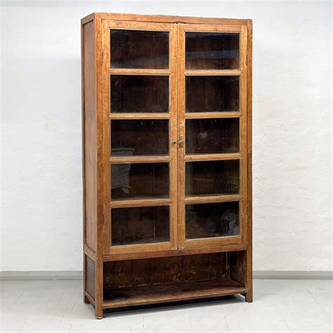 Vintage Glass Display Cabinet – Orient House