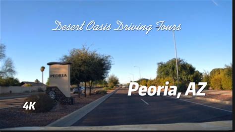 4K Roadscapes: Driving Tour | Peoria, AZ - YouTube