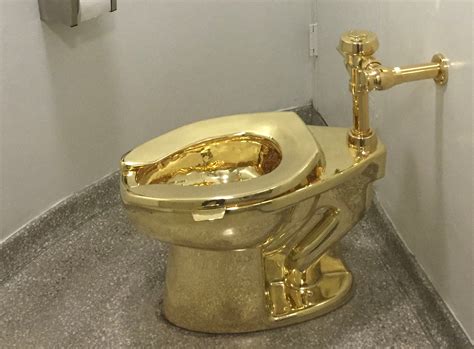 TYWKIWDBI ("Tai-Wiki-Widbee"): A solid gold toilet