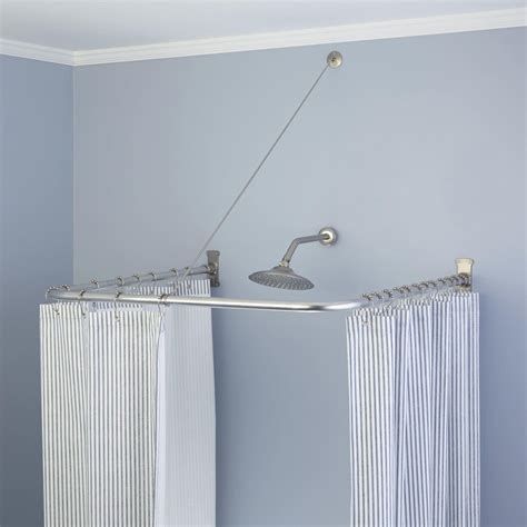 25 Ideas of L Shaped Shower Curtain Rods