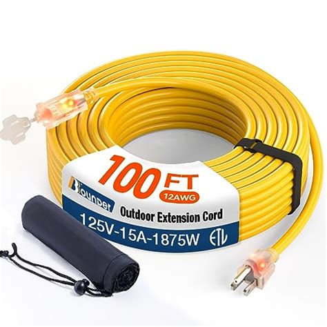 8 Amazing 100 Ft Extension Cord Outdoor for 2024 | Storables