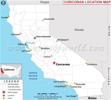 Where is Corcoran, California