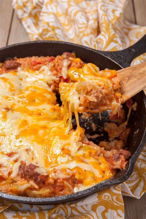 Cabbage and Ground Beef Casserole - Slenderberry