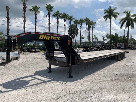 22GN-40-8SIR BIG TEX 40' GOOSENECK TRAILER 23,900 GVWR 12 TON SLIDE IN RAMPS | All American ...