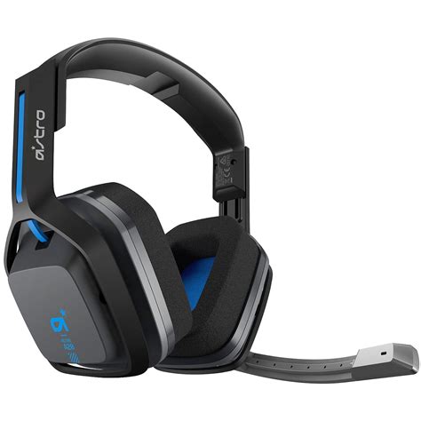 Buy Cheap Refurbished Logitech Astro A10 Wired Gaming PC PS4 Headset w/ Boom Mic 3.5mm Gray Blue ...