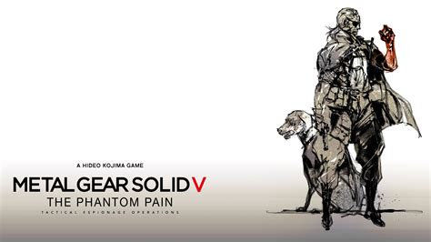 Metal Gear Solid V: The Phantom Pain HD Wallpaper by Yoji Shinkawa