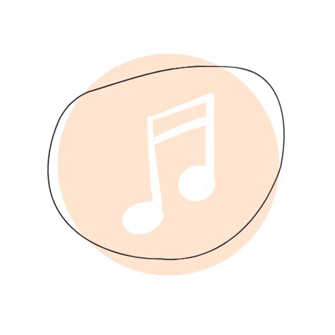 Aesthetic Music Icons Png - Filipff