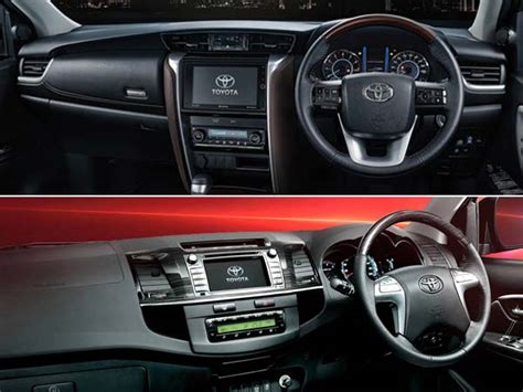 Specification Comparison: Toyota Fortuner Old vs New - DriveSpark News