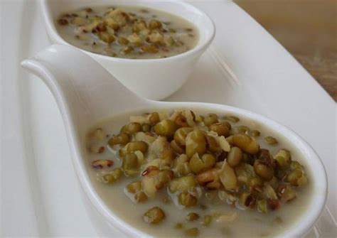 Mung Bean Dessert With Coconut Milk Recipe by LG - Cookpad
