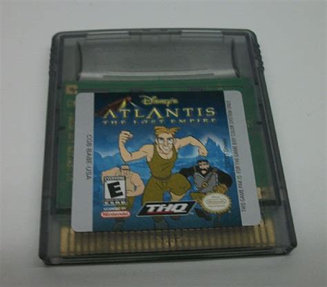 Atlantis: The Lost Empire , Gameboy color game