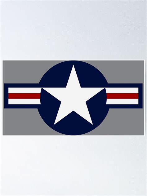 "United States Air Force (USAF) - Roundel" Poster for Sale by wordwidesymbols | Redbubble